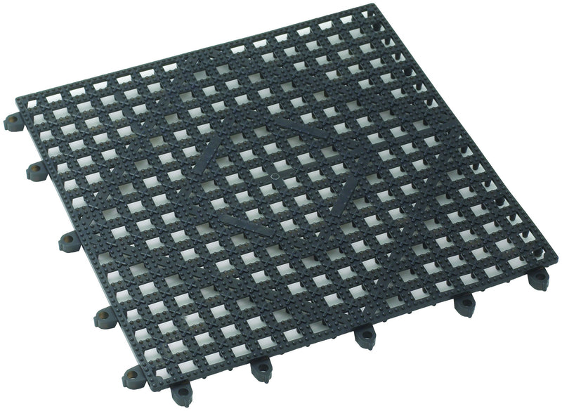 Winco, BML-12K, Bar Mat, Dark Smoke, Plastic