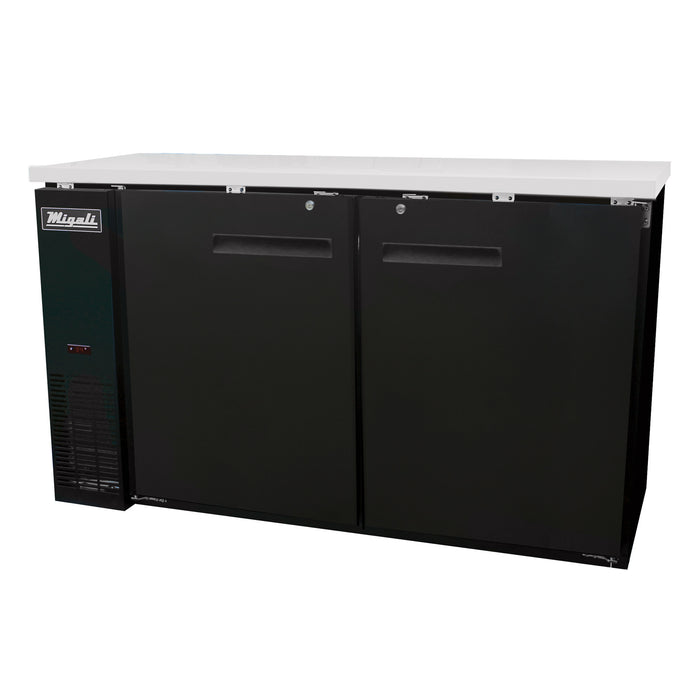 Migali, C-BB60-HC, Commercial Back Bar Refrigerator