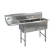 BK Resources, BKS-2-1620-12-18LS, Sink, (2) Two Compartment