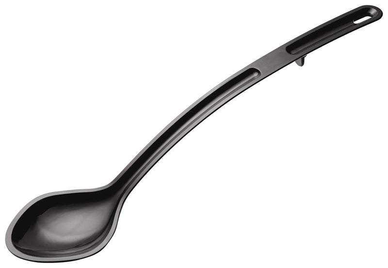 Winco, CVSS-15K, Serving Spoon, Solid, Black, Polycarbonate