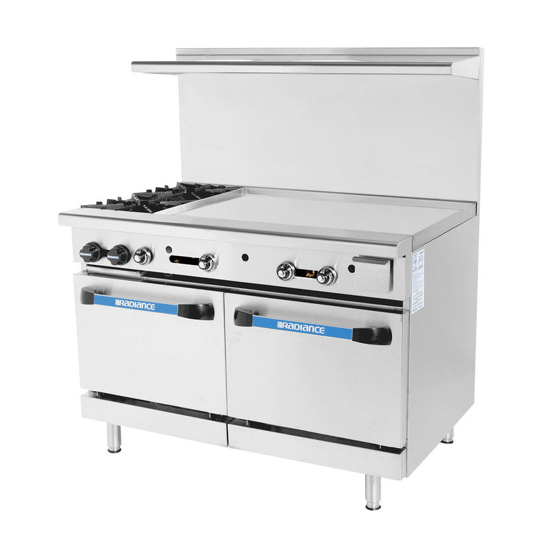 Turbo Air, TARG-36G2B, Range, 48" Restaurant, Gas
