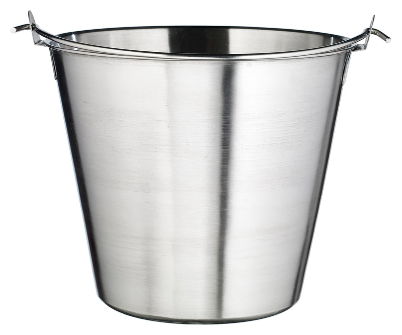 Winco, UP-13, Serving Pail, 13 Quart, Stainless Steel