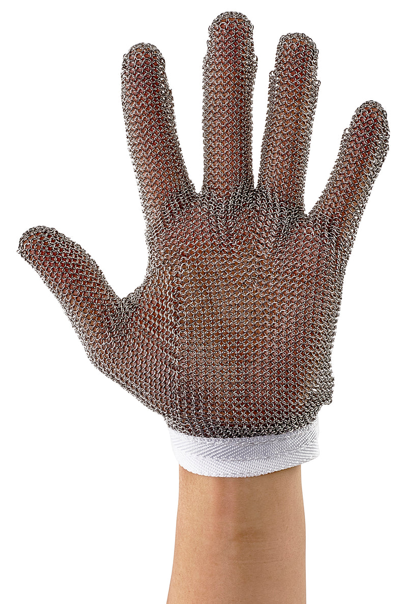 Winco, PMG-1S, Glove, Cut Resistant, Small, Mesh, White
