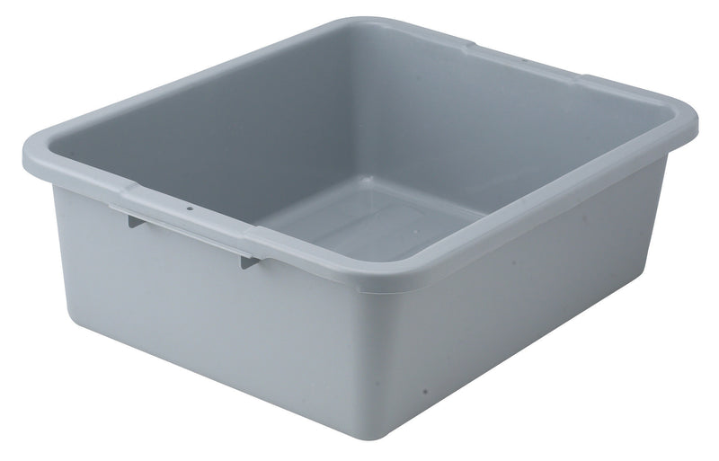 Winco, PLW-7G, Bus Box / Tub, Gray, Polypropylene, 17.72" W
