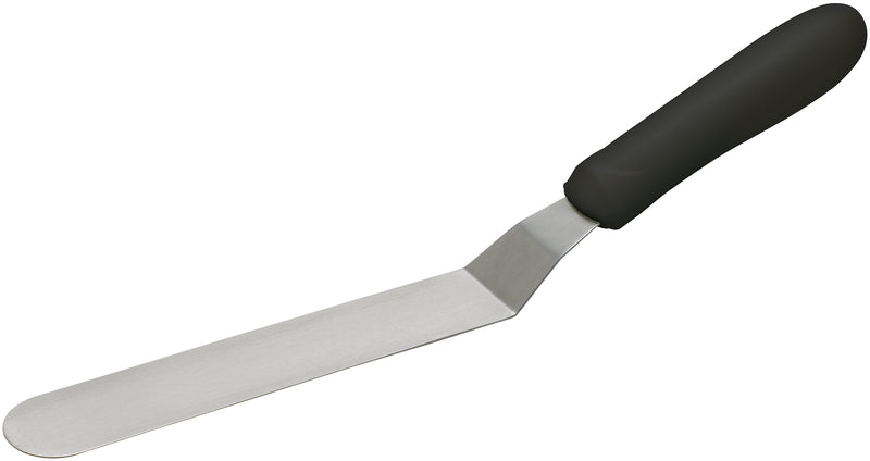 Winco, TKPO-7, Spatula, Baker's, Polypropylene, Black