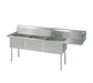 BK Resources, BKS-3-18-12-18R, Sink, (3) Three Compartment