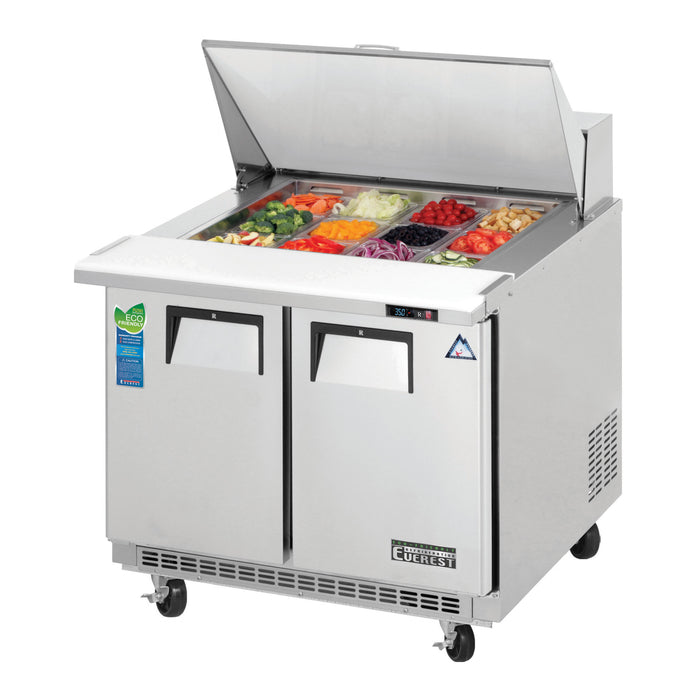 Everest Refrigeration, EPBSR2, Refrigerated Counter, Mega Top Sandwich / Salad Unit