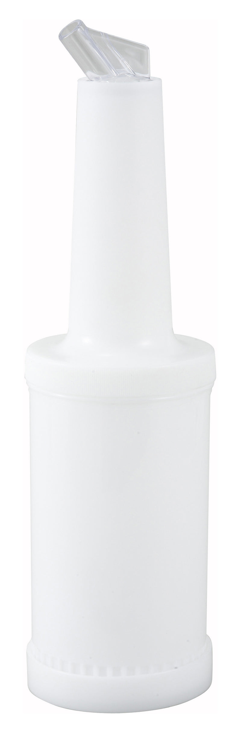 Winco, PPB-2W, Drink Bar Mix Pourer Complete Unit, 2 Quarts, White, With Spout