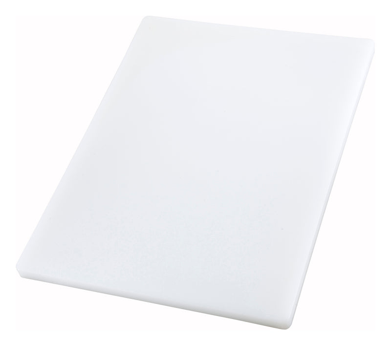 Winco, CBXH-1520, Cutting Board, Plastic, White, 15" L, 1"