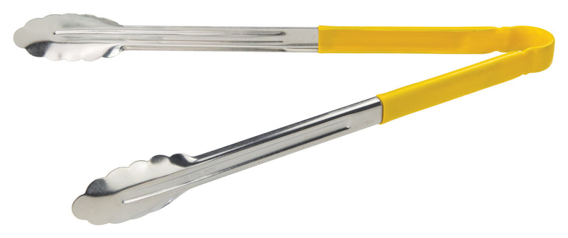 Winco, UT-16HP-Y, Tongs, Utility, 3.5" L, Plastic