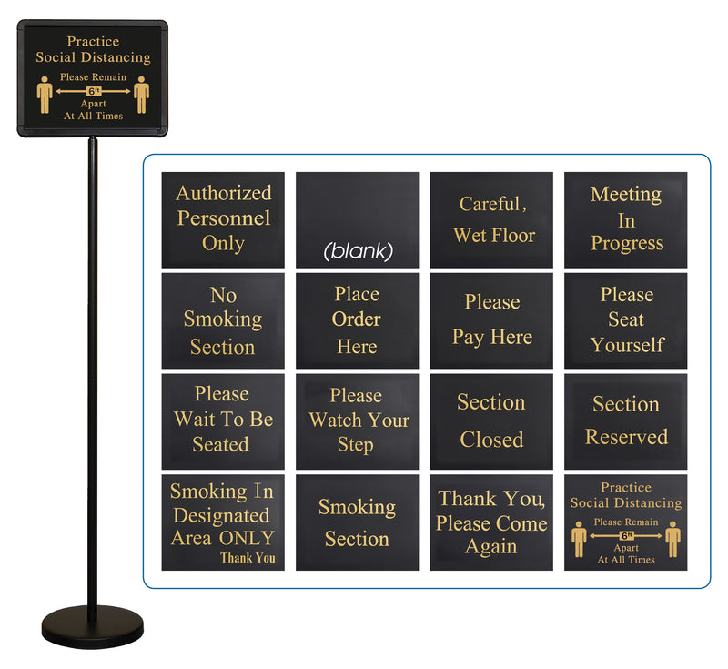 Winco, HTS-60K, Sign, Misc, 15" L