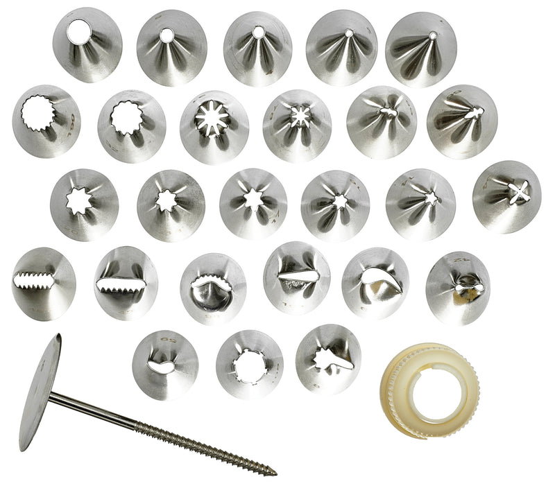 Winco, CDT-26, Cake Decorating, Stainless Steel
