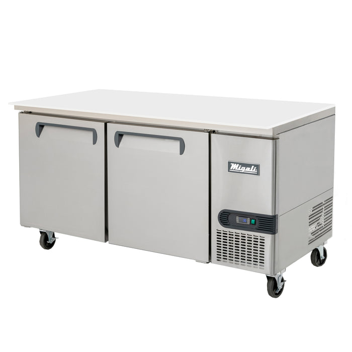 Migali, C-RWT67-HC, Commercial Work Top Refrigerator