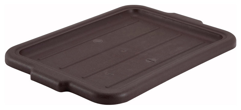 Winco, PL-57B, Bus Box / Tub Cover, 21.75" L, Brown, Polypropylene