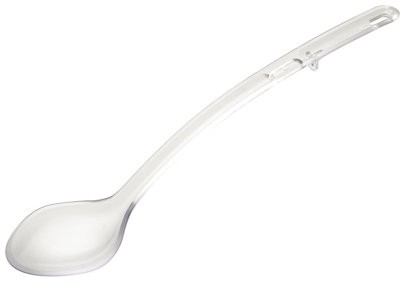 Winco, CVSS-15C, Serving Spoon, Solid, Clear, Polycarbonate