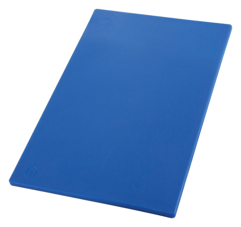 Winco, CBBU-1218, Cutting Board, Plastic, Polyethylene, Blue, 17.88" L