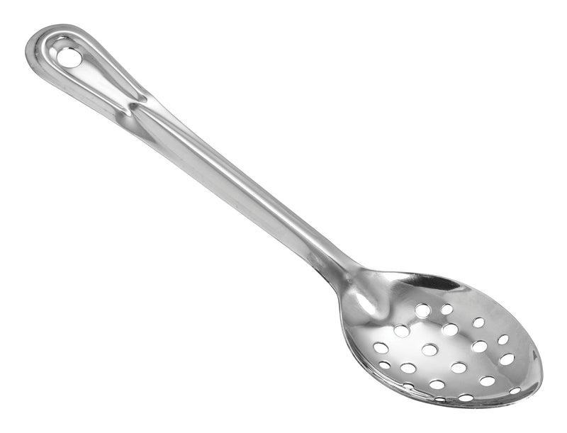 Winco, BSPT-11, Serving Spoon, Perforated, Stainless Steel