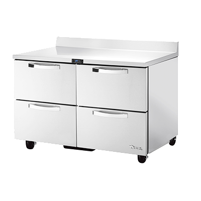 True Manufacturing, TWT-48D-4-HC~SPEC3, Refrigerated Counter, Work Top, 115V, Made In USA