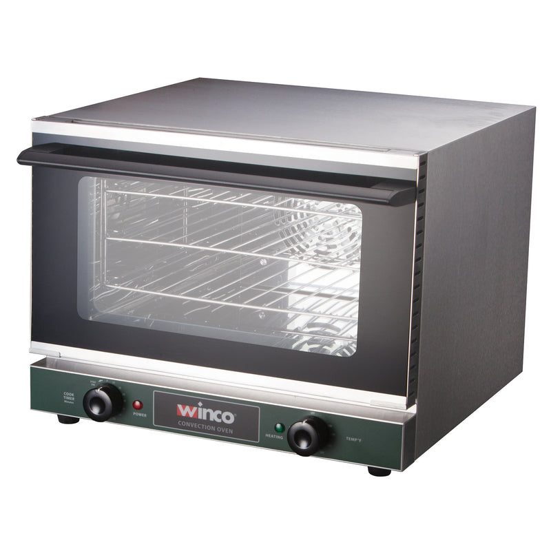 Winco, ECO-250, Convection Oven, Electric, Quarter Size, Countertop