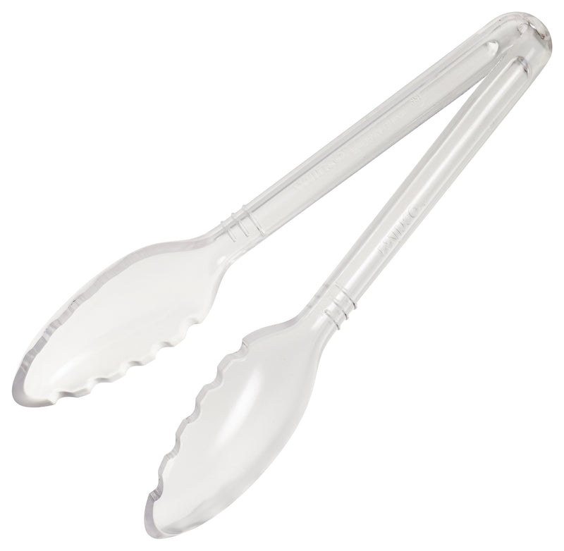 Winco, CVST-9C, Tongs, Serving / Utility, Plastic, Polycarbonate