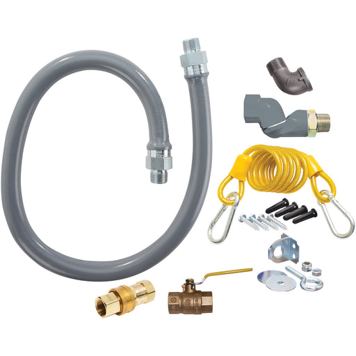 Dormont Manufacturing, RG50S60, Gas Connector Hose Kitw/SwivelMax