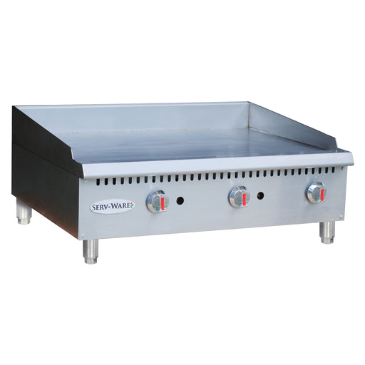 Serv-Ware, STGS-36, Griddle, Gas, Countertop