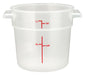 Winco, PTRC-1, Round Food Storage Containers