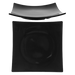 Thunder Group, 24012BK, Plate, Plastic