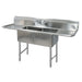 BK Resources, BKS-2-18-12-18TS, Sink, (2) Two Compartment