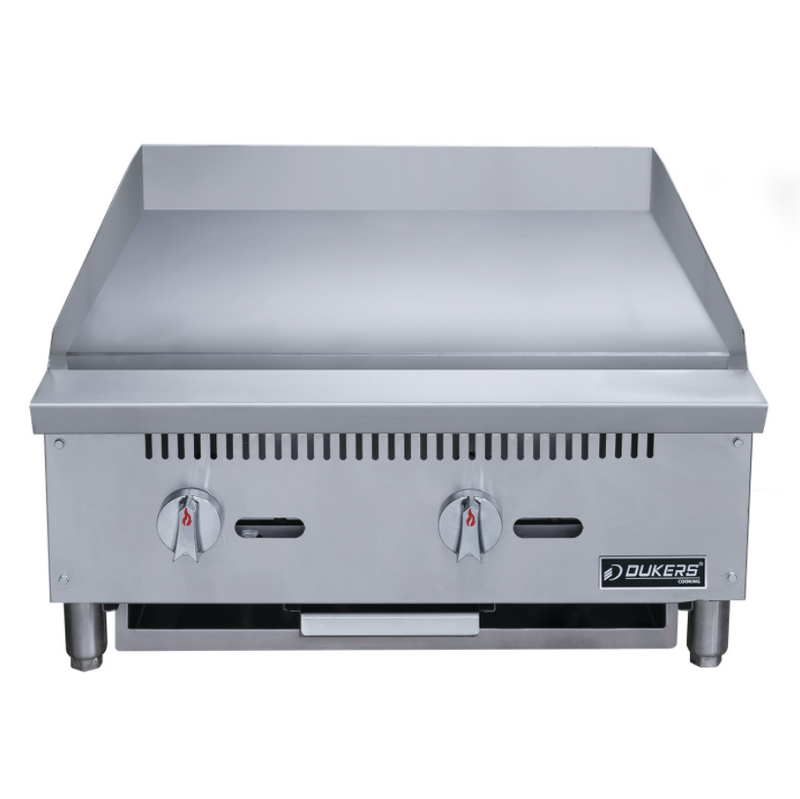 Dukers USA, DCGM24, Griddle With Two Burners