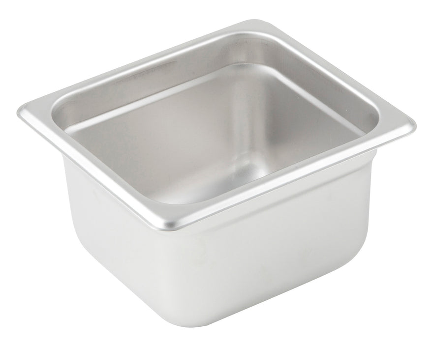 Winco, SPJL-604, Steam Table Pan, Stainless Steel
