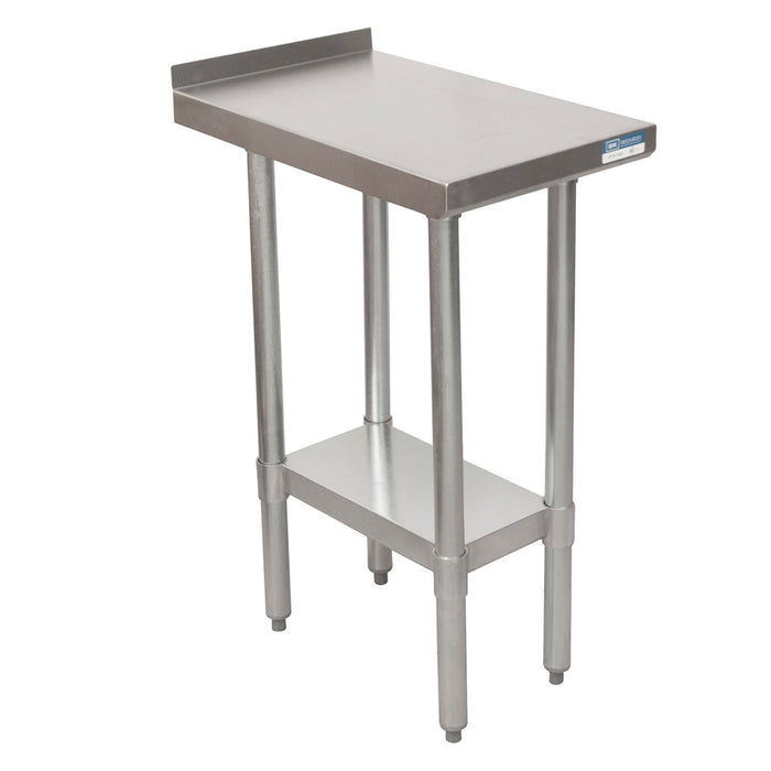 BK Resources, SFTS-2430, Mesa de trabajo, 24", cubierta de acero inoxidable