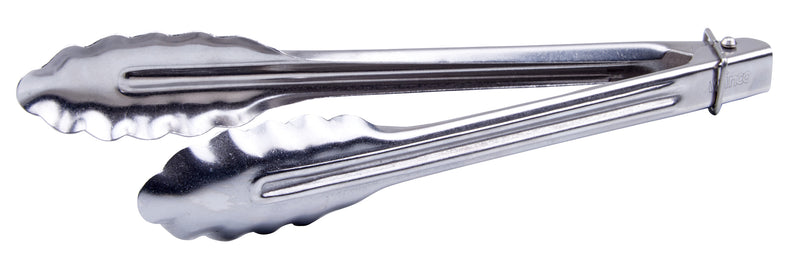 Winco, UTLK-9, Tongs, Utility, 9" L, Stainless Steel