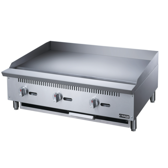 Dukers USA, DCGM36, Griddle With Three Burners