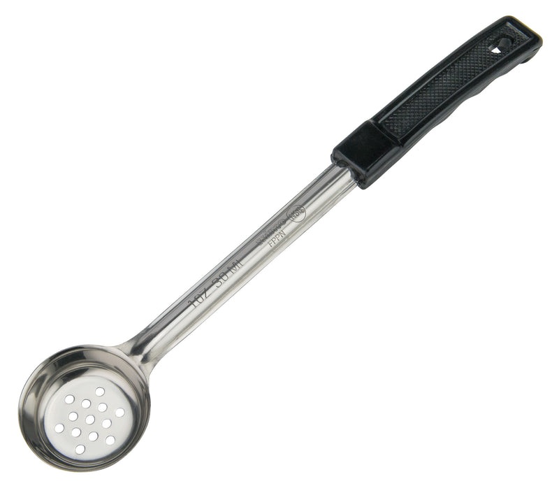 Winco, FPPN-1, Spoon, Portion Control, Black, Stainless Steel