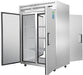 Everest Refrigeration, ESPT-2S-2S, Upright Reach-In Pass-Thru Refrigerator