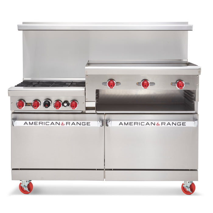 American Range, AR-6B-36RG, Range, 72&quot; Restaurant, Gas