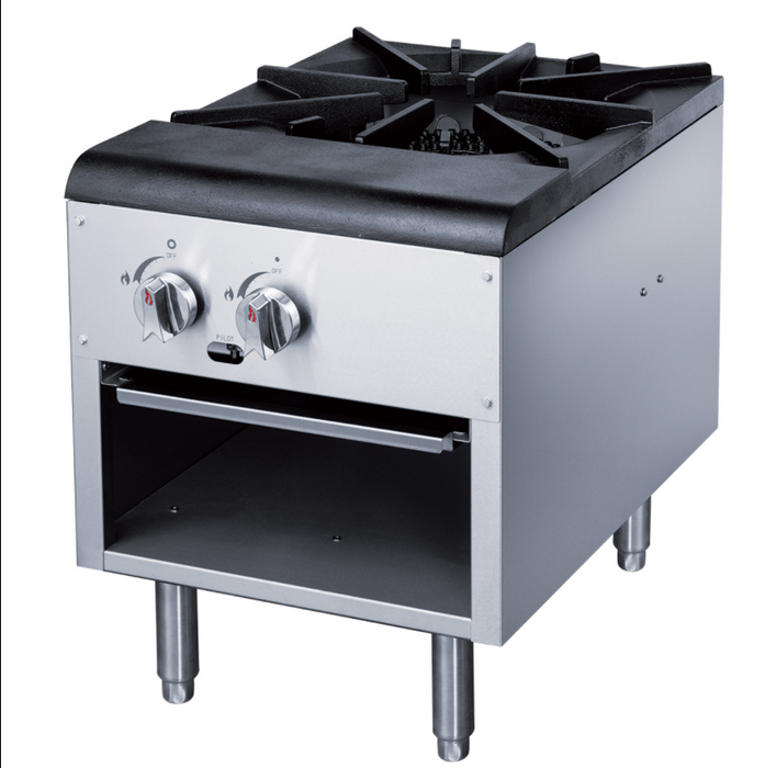 Dukers USA, DCSPA1, Single Two Ring Burner