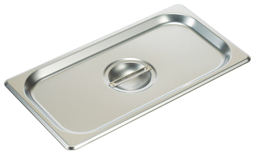 Winco, SPSCT, Steam Table Pan Cover, Stainless Steel