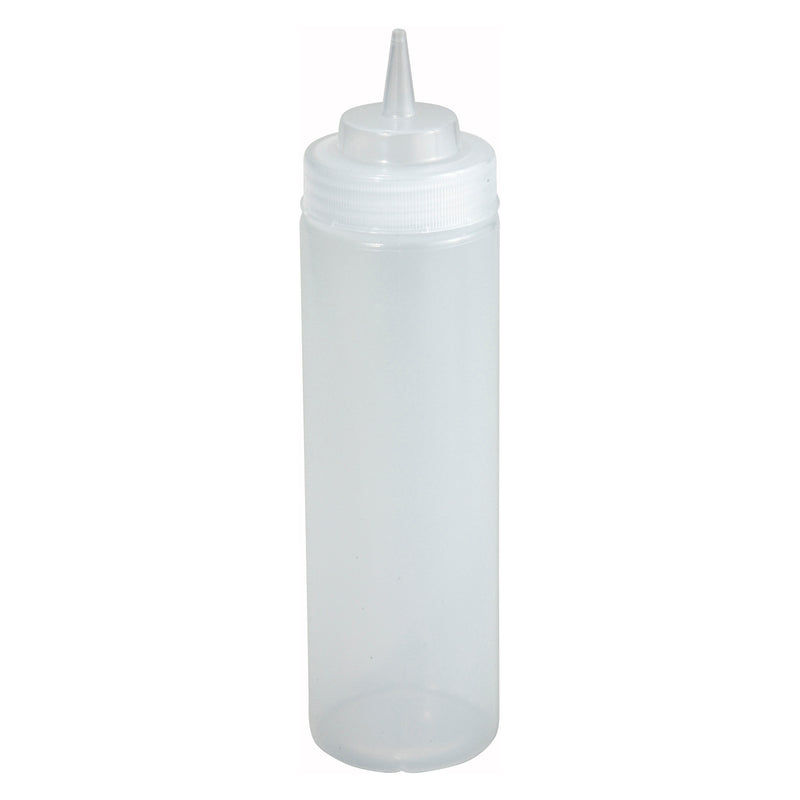 Winco, PSW-16, Squeeze Bottle, Wide Mouth, Plastic