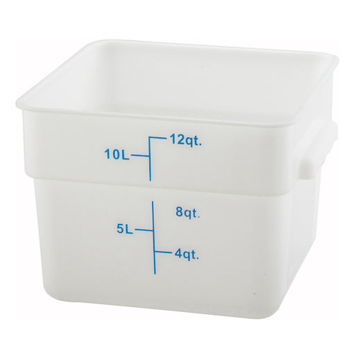 Winco, PESC-12, Square Food Storage Containers