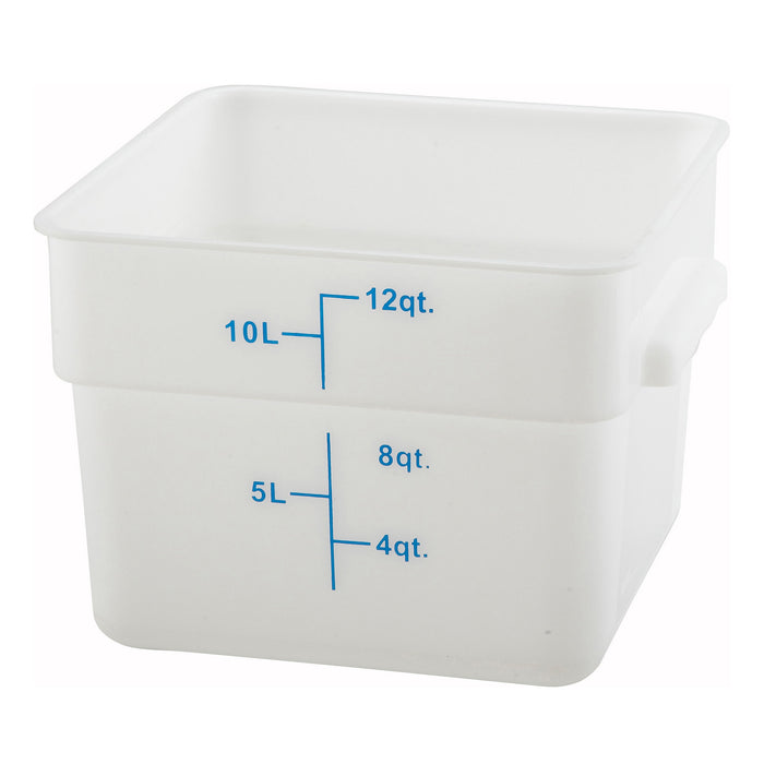 Winco, PESC-12, Square Food Storage Containers