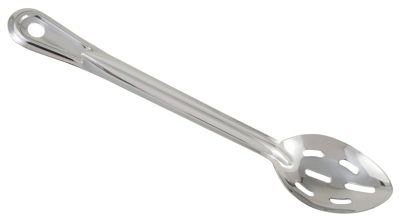 Winco, BSSN-13, Serving Spoon, Slotted, 13" L, Stainless Steel