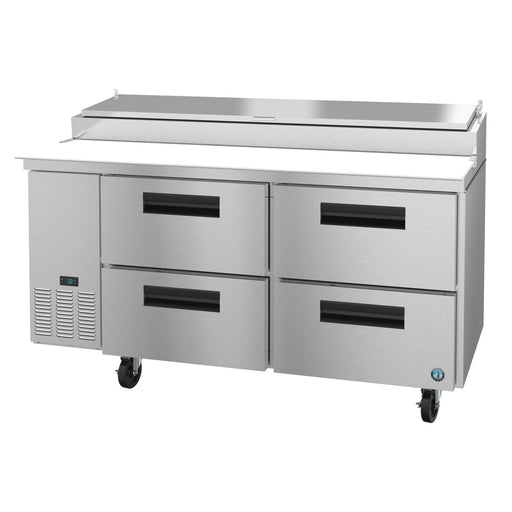 Hoshizaki, PR67A-D4, Refrigerated Counter, Pizza Prep Table