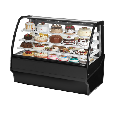 True Manufacturing, TDM-R-59-GE/GE-S-S, Display Case, Refrigerated Bakery