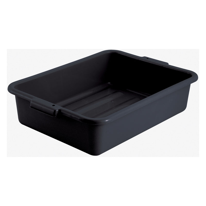 Winco, PL-5K, Bus Box / Tub, Black, Polypropylene, 25.59" W