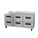 Hoshizaki, WR72B-D6, Refrigerated Counter, Work Top