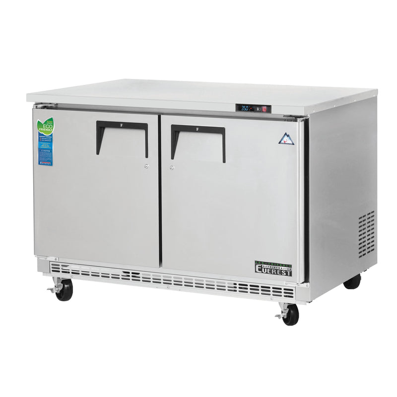 Everest Refrigeration, ETBR2, Refrigerator, Undercounter, Reach-In