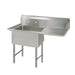 BK Resources, BKS-1-24-14-24RS, Sink, (1) One Compartment
