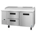 Hoshizaki, PR67A-D2, Refrigerated Counter, Pizza Prep Table